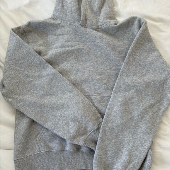 TNA Light Gray Cozy Hoodie Perfect Fleece - Picture 1 of 3